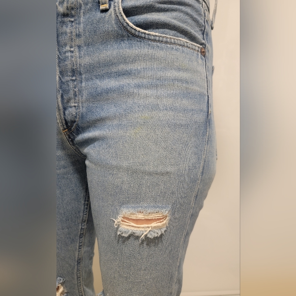 Agolde Ripped Mom Jeans - Picture 2 of 4